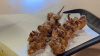 Deep-fried squid Karaage skewers イカの唐揚げ
