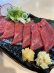 Horse meat sashimi 馬刺し